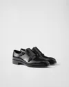 Prada Double-buckle Loafers In Black