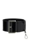 Prada Women Brushed Leather Sleeve In Black