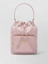 Prada Bucket Bag Adjustable Strap Front Pocket