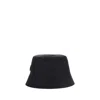 Prada Nylon Bucket Hat Stitched Brim