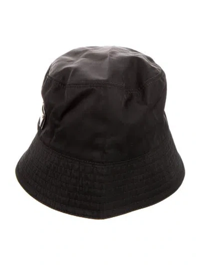 Pre-owned Prada Bucket Hat In Black