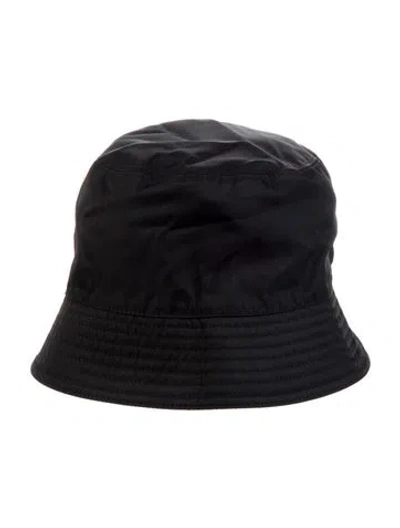 Pre-owned Prada Bucket Hat In Black