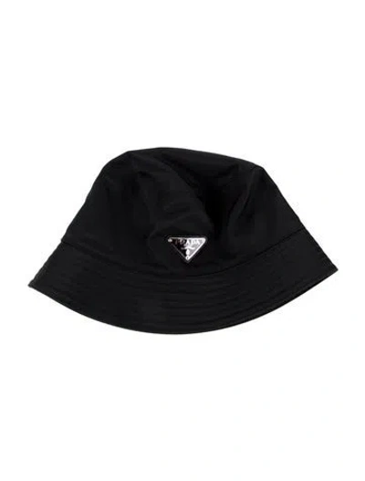 Pre-owned Prada Bucket Hat In Black