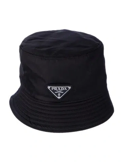 Pre-owned Prada Bucket Hat In Black