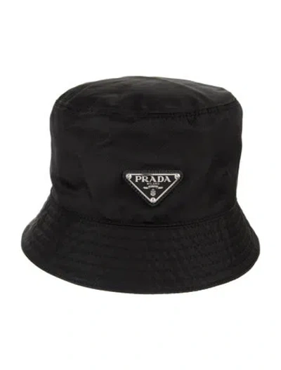 Pre-owned Prada Bucket Hat In Black