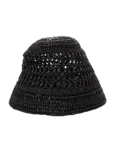 Pre-owned Prada Bucket Hat In Black