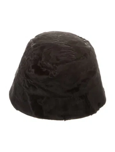 Pre-owned Prada Bucket Hat In Black