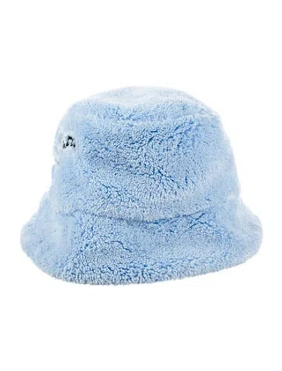 Pre-owned Prada Bucket Hat In Blue