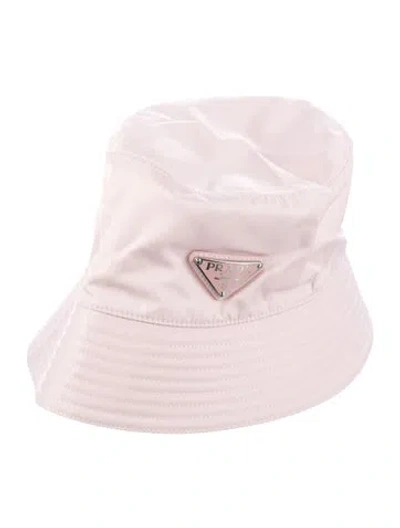 Pre-owned Prada Bucket Hat In Pink
