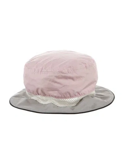 Pre-owned Prada Bucket Hat In Pink
