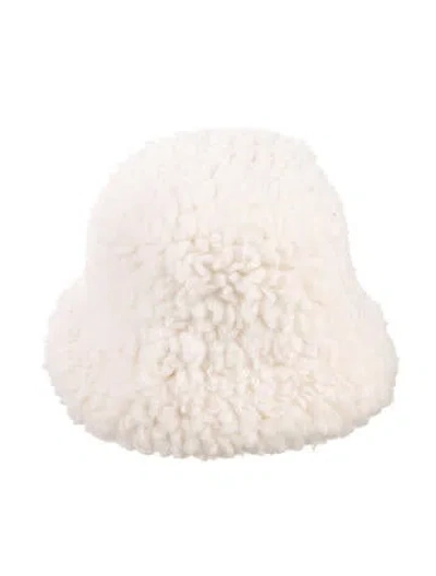 Pre-owned Prada Bucket Hat In White