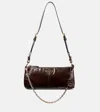 Prada Burgundy Re-edition 2002 Medium Shoulder Bag In Burgundy