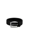 Prada Buckle Belt In Black