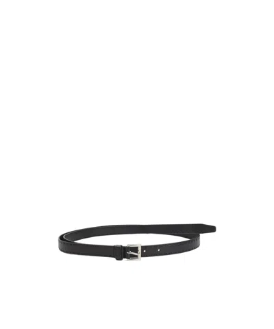 Prada Buckle Belt In Black
