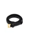 Prada Buckle Belt In Black
