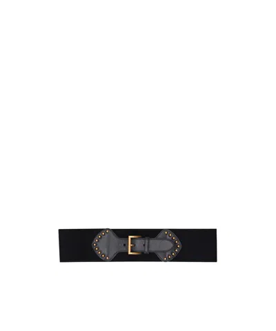 Prada Buckle Belt In Black
