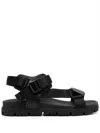 PRADA PRADA BUCKLE-FASTENING OPEN-TOE SANDALS