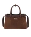 Prada Handtasche Mit Schnallendetail In Brown