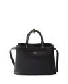 Prada Medium Leather Top Handle Bag