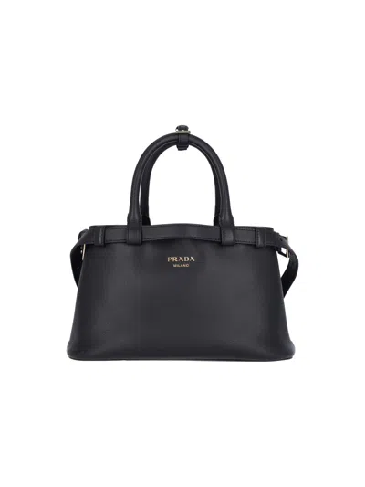 PRADA 'BUCKLE' SMALL HANDBAG