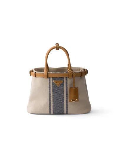 Prada Buckle Tasche In Brown