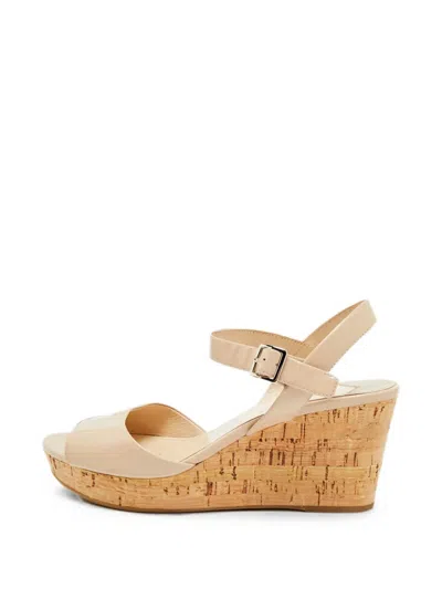 Pre-owned Prada Buckle-fastening Sandals In Neutral