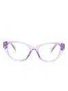 Prada Butterfly-frame Glasses In Purple