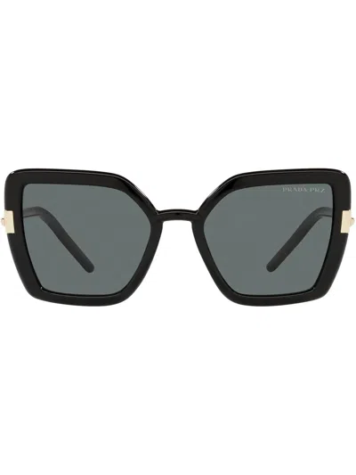 Prada Butterfly-frame Sunglasses In Grey