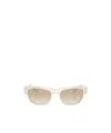 Prada B09sf Butterfly Acetate Sunglasses In Nude