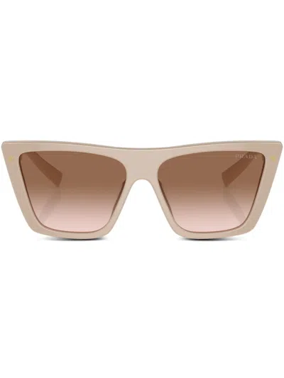 PRADA BUTTERFLY-FRAME SUNGLASSES