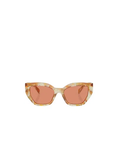 PRADA PRADA EYEWEAR CAT-EYE FRAME SUNGLASSES