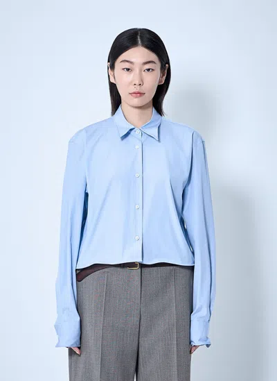 Prada Button-down Shirt In Blue