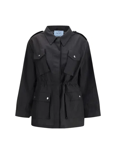 PRADA BUTTON FLAP POCKET JACKET