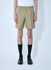 Prada Button Patch Pocket Trousers In Green