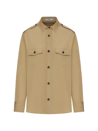PRADA COTTON POPLIN SHIRT