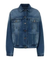 Prada Denim Trucker Jacket In Blue