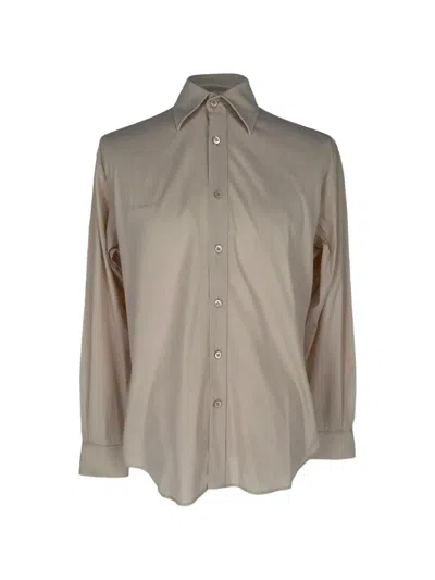 Pre-owned Prada Button-down Shirt In Neutrals