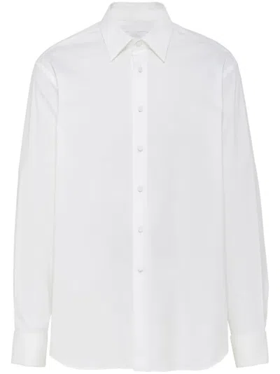 PRADA BUTTONED LONG-SLEEVE SHIRT