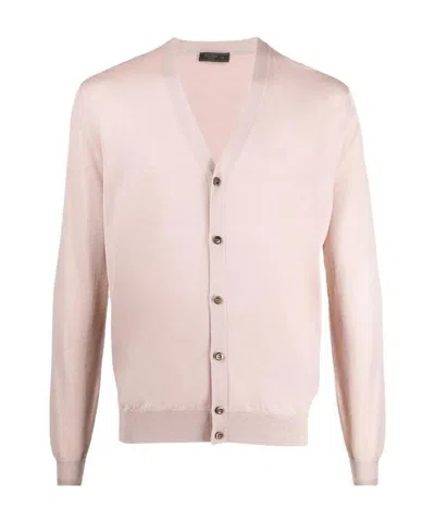 PRADA BUTTONED WOOL CARDIGAN