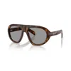 Prada Woman Sunglass Pr C05sf In Brown