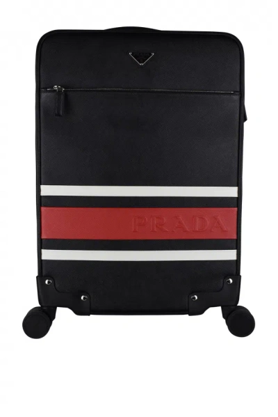 Prada Cabin Suitcase In Black