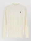 Prada Off White Logo Sweaters