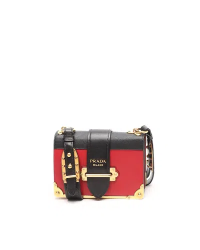 Prada Cahier Bag In Multi