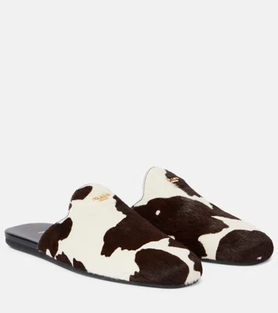 Prada Calf Hair Mules