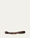 Prada Women Dark Brown Leather Belt, 30 Luxury Belts For Women Darveys