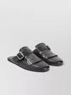 Prada Shuffle Fringed Calf Leather Mules