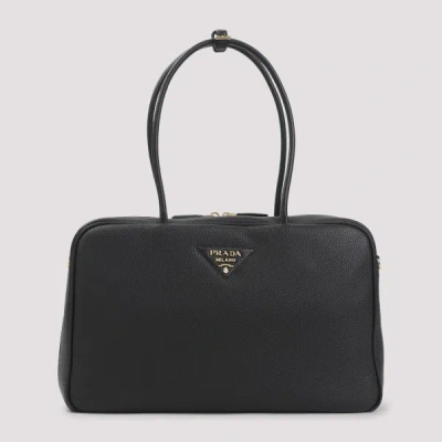 Prada Calf Leather Handbag Unica