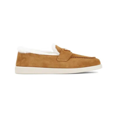 Prada Loafers In Brown