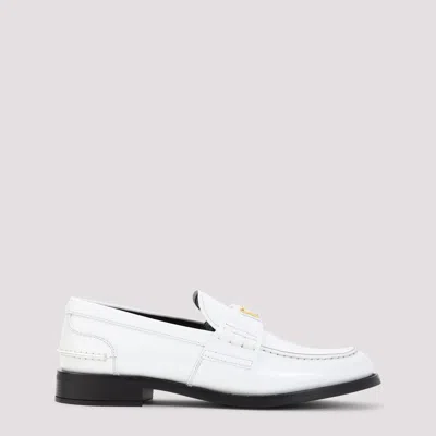PRADA CALF LEATHER LOAFERS