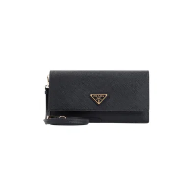 Prada Calf Leather Pouch Women